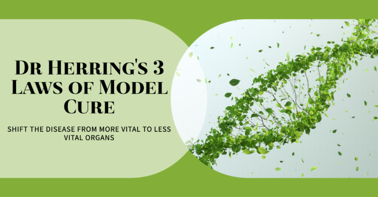 Dr Herring’s 3 Laws of Model Cure